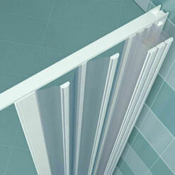 Box Doccia Luna 70x80 Cm In Pvc Apertura Soffietto Centrale -Stile Bagno 16596280 3