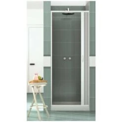 Box Doccia Nicchia Vergine 70xh185 In Pvc Apertura Laterale -Stile Bagno 16596326 3