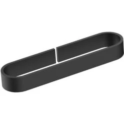 Portasalviette 25 Cm Nero Serie Evolution - Fissaggio Con Biadesivo O Ad Incollo -Stile Bagno 16977684 3