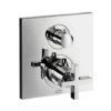 Termostato Da Incasso Hansgrohe Axor Citterio Con Valvola Di Arresto/cambio, Maniglie A Croce, 2 Utenze, Colorazione: Cromo - 39725000