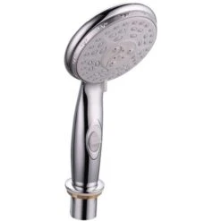 Mucola 5 Fori Doccia A Mano Set Di Rubinetto Doccia Rotondo Bagno Rubinetto Bagno Rubinetto Bordo Vasca Rubinetto Cromato -Stile Bagno 16986702 5