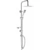 Colonna Doccia Quadra Senza Miscelatore Damast Smart Relax Q 12445 Cromo