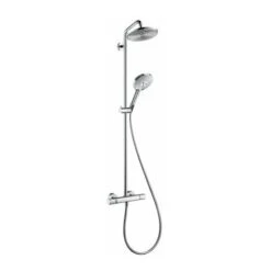 Hansgrohe Raindance Select S 240 1jet Showerpipe, Con Termostato, 27115000, Cromo - 27115000