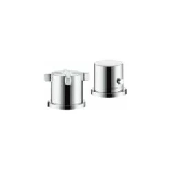 Hansgrohe Axor Citterio E Cerchio Per Vasca Da Bagno A 2 Fori Con Termostato, Colorazione: Cromo - 36412000
