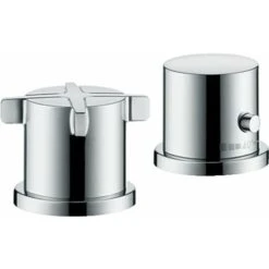 Hansgrohe Axor Citterio E Cerchio Per Vasca Da Bagno A 2 Fori Con Termostato, Colorazione: Cromo - 36412000 -Stile Bagno 17015829 3