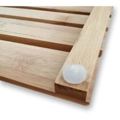 Pedana Doccia In Legno Di Bambù 58x58 Cm Quadrata -Stile Bagno 17035961 3