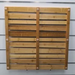 Pedana Doccia In Legno Di Bambù 58x58 Cm Quadrata -Stile Bagno 17035961 5