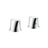 Hansgrohe AXOR Starck Organic Bordo Vasca A 2 Fori Con Termostato, Colorazione: Cromo - 12422000