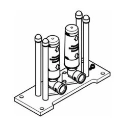 Fissaggio A Pavimento Dornbracht, Kit Premontaggio, 3594897090 - 3594897090