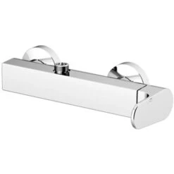 Miscelatore Esterno Doccia Uscita Alta In Ottone Cromo Marca Gattoni