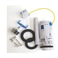 Ceramica Globo Batteria Di Scarico Per Cassetta A Zaino Paestum-Cromato