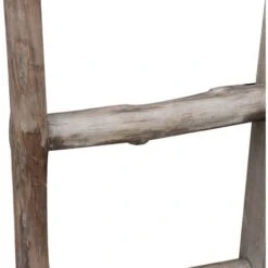 Scala Porta Asciugamani Legno Bagno Moderno Da Terra Da Parete A Muro Decorativa Scaletta Portasciugamani Porta Oggetti Libreria -Stile Bagno 18031392 4