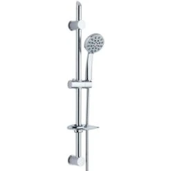 Asta Doccia Saliscendi 005 Completo Doccetta 5 Funzioni Multigetto Salvaforo H 72 Cm Pezzi 1 -Stile Bagno 18128335 5