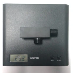 Kit Doccia Quadro Nero Soffione Braccio Presa Acqua Doccetta Laccio Pvc Bagno Confezione 1 -Stile Bagno 18129305 3