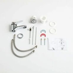 SET COMPLETO RUBINETTERIA BAGNO LAVABO, BIDET, ESTERNO DOCCIA CEMBRA -Stile Bagno 18153351 3