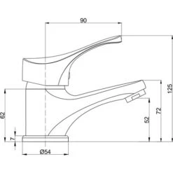SET MISCELATORI PER IL BAGNO, LAVABO, BIDET E INCASSO DOCCIA CEMBRA -Stile Bagno 18204414 4