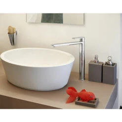 Paffoni Miscelatore Lavabo Candy Alto Senza Scarico In Ottone Cromo -Stile Bagno 18413014 3