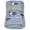 SET Asciugamani MARE PESCIOLINI Fondo BLU