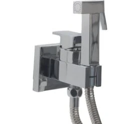 Idroscopino Con Miscelatore Integrato, Doccino In Ottone Cromato | Kubik