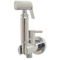 Idroscopino Quadrato Miscelato Doccino Tondo Cromato Tondo Stic