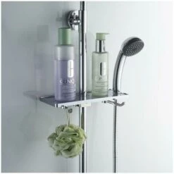Idro-bric Mensola D'appoggio Con Ganci Per Colonne Doccia Blicol0152me -Stile Bagno 18829729 3