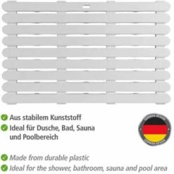 Wenko Pedana Doccia Indoor & Outdoor Bianco -Stile Bagno 18962749 3