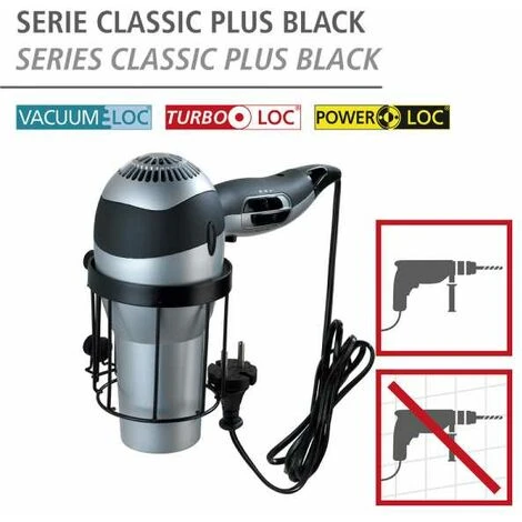 Wenko Portaphon Classic Plus Black 2 Wenko Portaphon Classic Plus Black - immagine 2