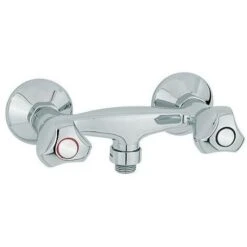 Nobili NZ06003/1KCR - Miscelatore Doccia A Parete NUOVA FLORA - Cromo