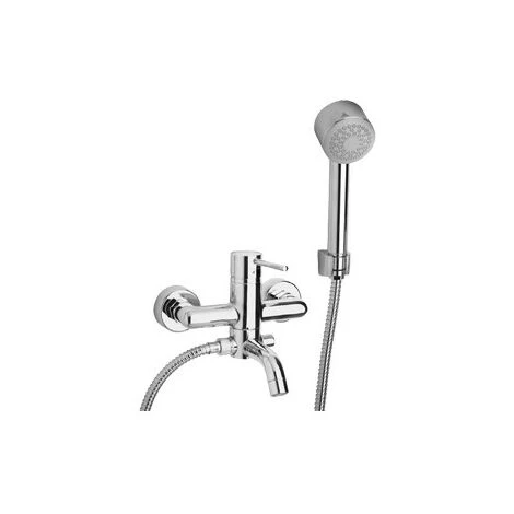 Paini Miscelatore Vasca Esterno Cox In Ottone Cromo 2 Paini Miscelatore Vasca Esterno Cox In Ottone Cromo - immagine 2