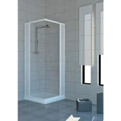 Box Doccia 70x70 Cm Libertè A 2 Ante Con Apertura Angolare -Stile Bagno 19094681 3