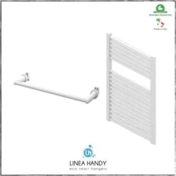 Handy 36 - Portasciugamani, Si Fissa Direttamente Sul Radiatore Scaldasalviette - Bianco -Stile Bagno 19283001 4