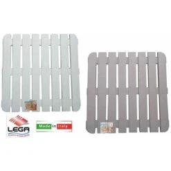 PEDANA DOCCIA PLASTICA BIANCO CM.58X58