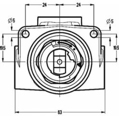 Hansa Vario - Corpo Incasso Per Miscelatore Doccia DN15 50500100 -Stile Bagno 19575039 3