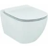 Ideal Standard Tesi - WC Sospeso Con Copriwater SoftClose, Rimless, Bianco T355101