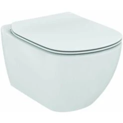 Ideal Standard Tesi - WC Sospeso Con Copriwater SoftClose, Rimless, Bianco T355101