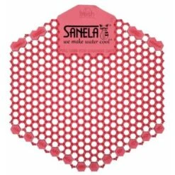 Sanela Accessori - Setaccio Antiodori Per Orinale, Kiwi/pompelmo, Rosso SLA 11A