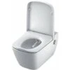 Tece TECEone - WC Sospeso Con Erogatore Bidet E Copriwater SoftClose, Rimless, Bianco TECEONESET