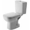 Duravit D-Code - Vaso WC Combinato, Scarico Inferiore, Bianco Alpino 21110100002