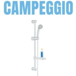 Ogomondo Saliscendi In Abs Bianco Blush Con Doccetta E Portasapone -Stile Bagno 19693175 4