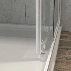 Ogomondo Box Cabina Doccia Angolare Corner Due Ante Scorrevoli Cristallo Temprato Trasparente Misure 66.5-69.5x66.5-69.5xh185 Cm Trasparente - Confezione 1 -Stile Bagno 19775159 4