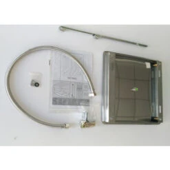 Soffione Doccia A Soffitto Installazione Da Incasso Acciaio Inox Quadro -Stile Bagno 19806096 3