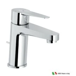 Miscelatore Lavabo Ottone Cromato Nobili Serie Aron