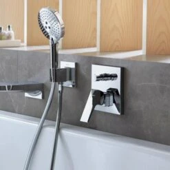 Hansgrohe Metropol - Miscelatore Monocomando Ad Incasso Per Vasca Da Bagno, Cromato 32545000 -Stile Bagno 19848656 3