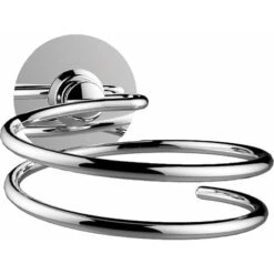 Supporto A Parete Adesivo Per Asciugacapelli Tecom GDASPTPH11 Fissaggio Adesivo