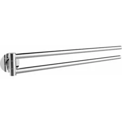 Porta Salviette Doppio Snodato Tecom GDAPRSDSN11 Fissaggio Adesivo