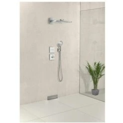 Hansgrohe Showerselect Glass Parte Est. Miscelat. Doccia Termostatico Alta Portata Nero/Cromo -Stile Bagno 21412117 3
