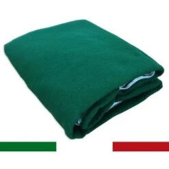 COPRITAVOLO Panno GIOCO Carte POKER VERDE Proteggi TAVOLO Cm. 130 ROTONDO -Stile Bagno 21672575 3