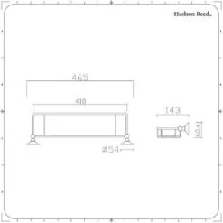 Mensola Murale Tradizionale In Vetro Per Stanza Da Bagno -Stile Bagno 2253635 4
