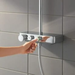 Grohe Euphoria SmartControl System 260 Mono, Sistema Doccia Con Miscelatore Termostatico, Montaggio A Parete, Cromato - 26509000 -Stile Bagno 23254083 3