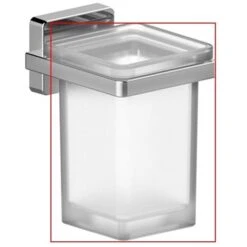 Bicchiere Di Ricambio In Vetro Satinato Per Serie Cubo